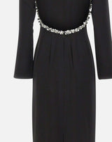 Abito lungo con schiena scoperta 114969 100 ROTATE BIRGER CHRISTENSEN 