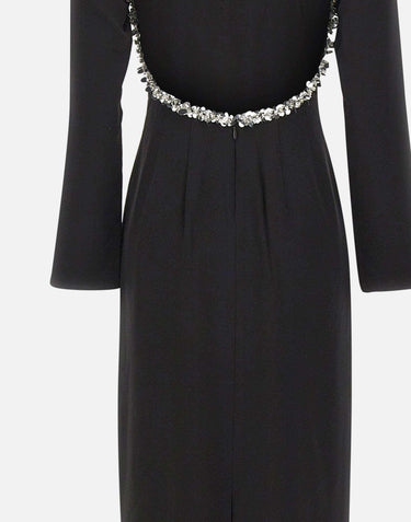 Abito lungo con schiena scoperta 114969 100 ROTATE BIRGER CHRISTENSEN 