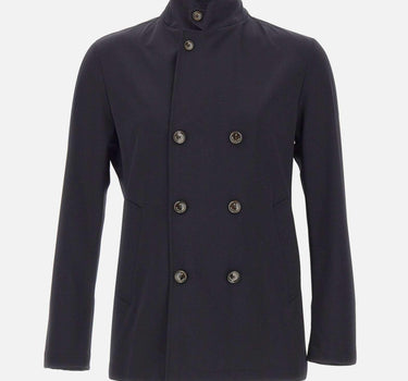 Giacca doppiopetto in twill S10MUC972 18589 MONTECORE 