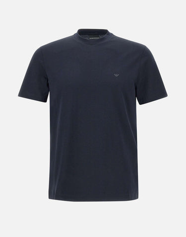 T-shirt "Travel essential" in cotone EM000983 AF13669UB118 EMPORIO ARMANI 
