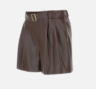 Shorts in tessuto spalmato MF5433E0624 90915 LIU-JO 