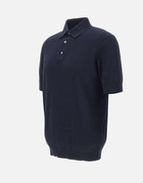 Polo in cotone a punto quadretto PL1MC CR14Q890 FILIPPO DE LAURENTIIS 
