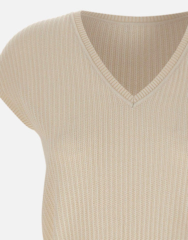 Maglia smanicata in cotone M81MAGM33 MAG0M02300 ELEVENTY 