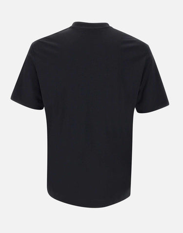T-shirt in cotone e lyocell EM001070 AF13747UC001 EMPORIO ARMANI 