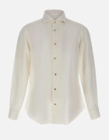 Camicia in lino M75CAMJ12 TET0I02601NN ELEVENTY 