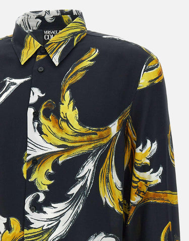 Camicia in viscosa 78GAL2R0 NS632G89 VERSACE JEANS COUTURE 