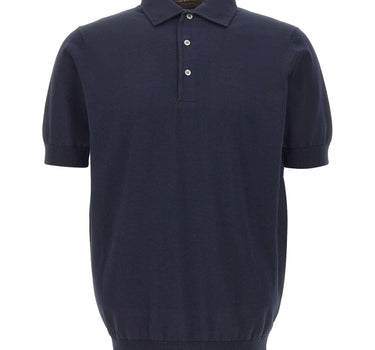 Polo in cotone crêpe PL1MCPAR CR14R890 FILIPPO DE LAURENTIIS 