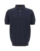 Polo in cotone crêpe PL1MCPAR CR14R890 FILIPPO DE LAURENTIIS 