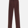 Pantaloni ampi in viscosa BP203 VI029BN DROLE DE MONSIEUR 