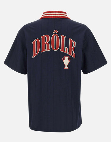 "La Chemise Drole Sport" SH221 PL160NAVY DROLE DE MONSIEUR 