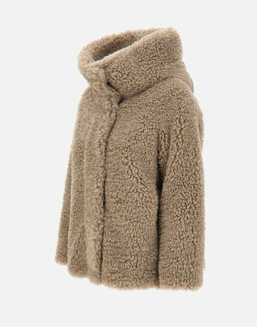"Lamb Hybrid Hood Wom Jkt" 25572 87 RRD 