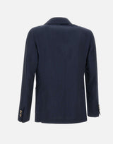 Blazer in lana e lino 3331B 78B SANTANIELLO 