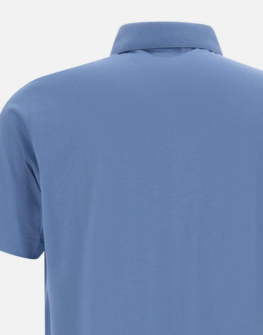 Polo in cotone Supima DK87102 INDACO DIKTAT 