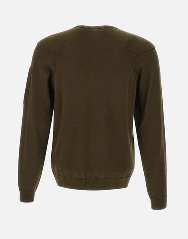 "Sea Island Crewneck Lens Knit" 18CMKN026A 004037A683 C.P. COMPANY 