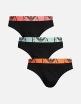 Set tre slip in cotone stretch EM000258 AF20668MC061 EMPORIO ARMANI 