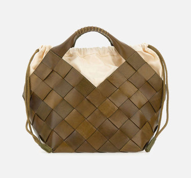 Borsa a mano "Botteghe" 8108 KAKI DRAGON DIFFUSION 