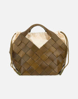 Borsa a mano "Botteghe" 8108 KAKI DRAGON DIFFUSION 