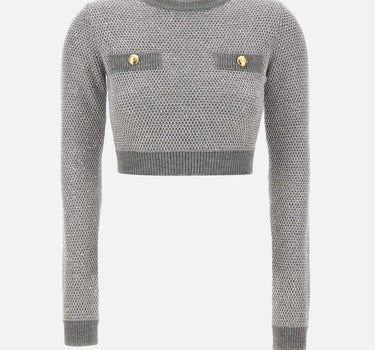 Top "Daily" in maglia con paillettes MK56T57E2 431 ELISABETTA FRANCHI 