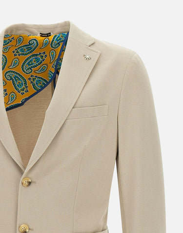 Blazer in cotone strech 3832G2900MC 25327322 MANUEL RITZ 