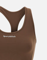 Canotta sportiva con logo Serif TO02366300BR27 TOFFEE SPORTY & RICH