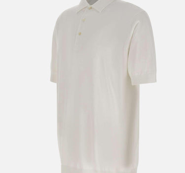 Polo in cotone crêpe PL1MCPAR CR14R001 FILIPPO DE LAURENTIIS 
