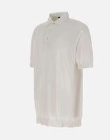 Polo in cotone crêpe PL1MCPAR CR14R001 FILIPPO DE LAURENTIIS 