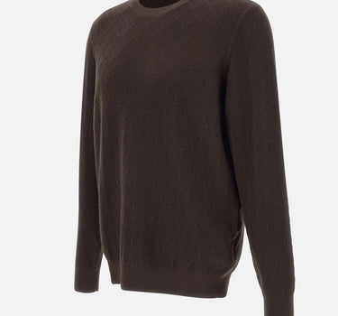 Maglia punto rombi DK97022 MORO DIKTAT 