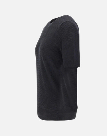 Maglia in misto lino e cotone 57169 18668099 GRAN SASSO 