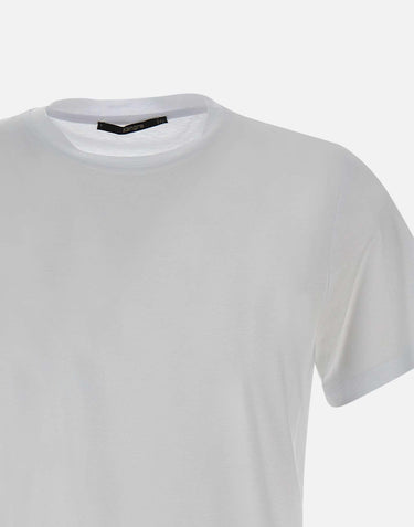 T-shirt  in cotone e modal 140221 001 KANGRA 