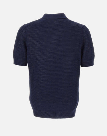 Polo in maglia di cotone PL3MCSK CM7B891 FILIPPO DE LAURENTIIS 