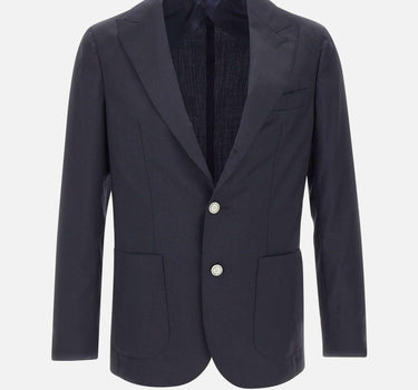 Blazer in lana 19010 20001 BARBA 