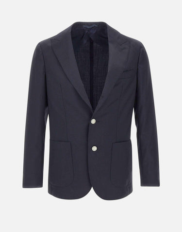 Blazer in lana 19010 20001 BARBA 