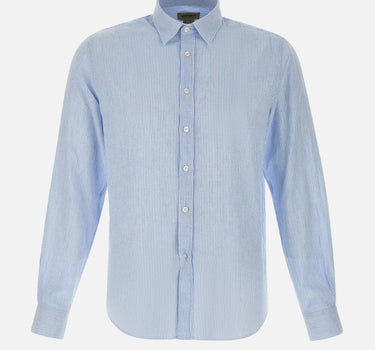 Camicia in lino e cotone CFWOSI0170 MRUT397731181 WOOLRICH 
