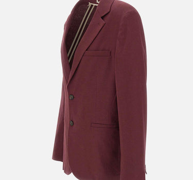 Blazer in misto lino L0423632 4469 PAOLO PECORA 