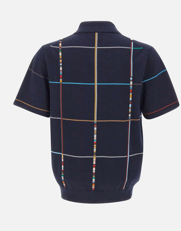 Polo in cotone lavorato a maglia M1R783ZV03025 49 PAUL SMITH 