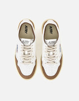 Sneakers "Medalist Low" in pelle con dettagli in camoscio AULW GS43 AUTRY 