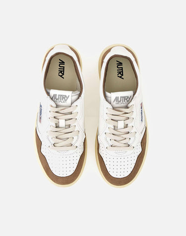 Sneakers "Medalist Low" in pelle con dettagli in camoscio AULW GS43 AUTRY 