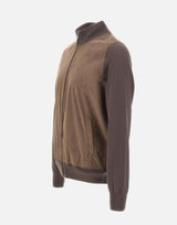 Giacca in cotone e alcantara 57139 18044180 GRAN SASSO 