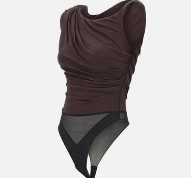 Body in jersey con spalla gioiello BO01361E2 EV9 ELISABETTA FRANCHI 