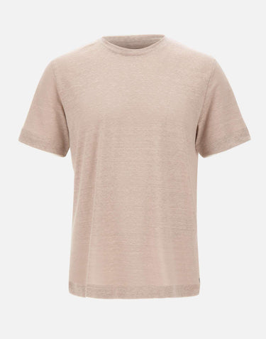 T-shirt in lino M75TSHM07 TES0M2412601 ELEVENTY 