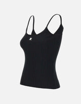 Top "Reedition" PERMDE012FI0001 BLACK COURREGES 