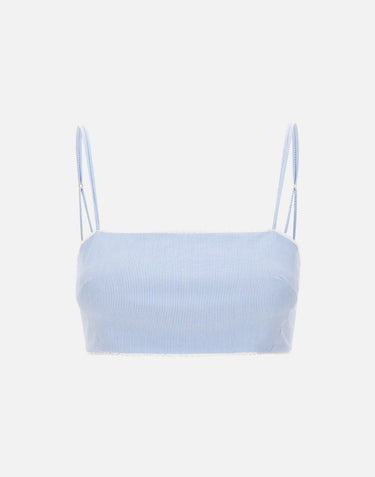 Top "Carrie" TM190917A TNC200LTBLUEWHT THE ANDAMANE 