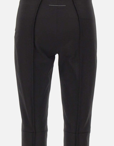Pantaloni skinny con fori S62KB0258 M35878900 MM6 MAISON MARGIELA 