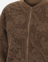 Giacca bomber con ricamo cornely 393109 133 KANGRA 