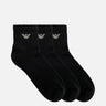 Set tre paia di calze EM000551 AF14499MC061 EMPORIO ARMANI 
