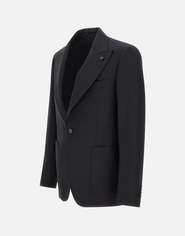 Blazer in lana e mohair IT6901E ITAT61564999 LARDINI 