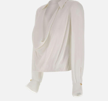 Body in georgette di viscosa CB00261E2 360 ELISABETTA FRANCHI 