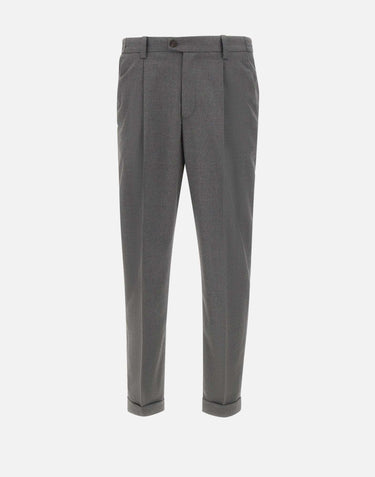 Pantalone in misto lana DVR47CW2066 0205 DEVORE 