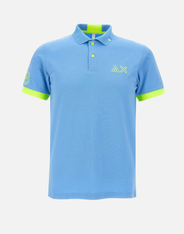 "Polo logo fluo" A35122 56 SUN68 