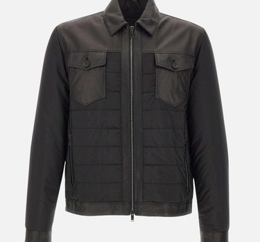 Giacca in pelle "Massenzio" MASSENZIO SW2NERO VOLFAGLI 